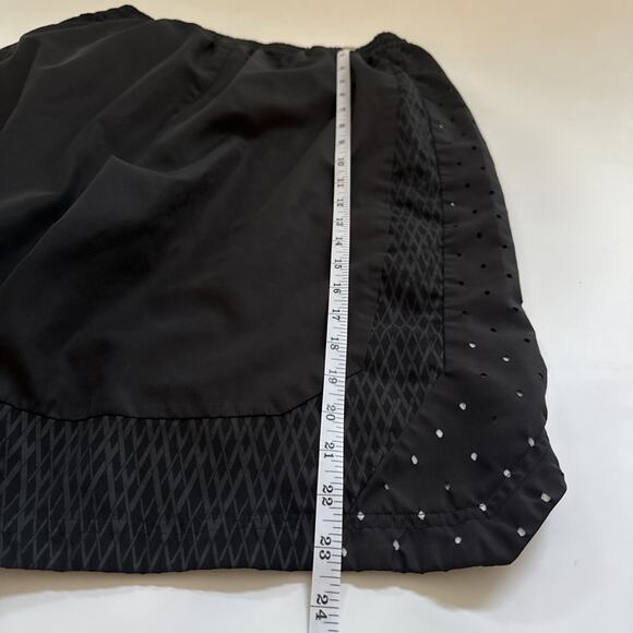 Vintage Adidas Basketball Training Shorts Men's XL Black Side Pattern - Picture 7 of 10